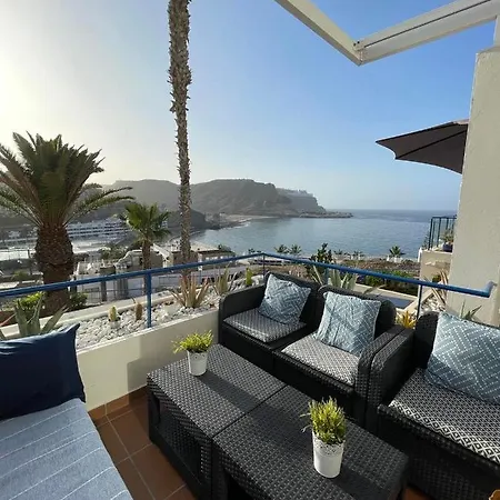 Apartment Mogan Pearl - Pool - Double Terrace - Ocean View - - Wifi - Wonderful Complex - Free Digital Travel Guide Playa Del Cura (Gran Canaria)
