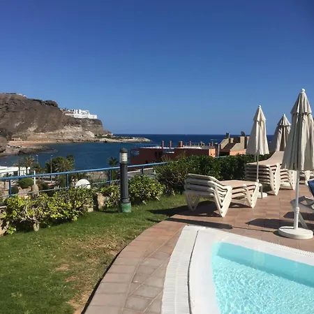 Mogan Pearl - Pool - Double Terrace - Ocean View - - Wifi - Calm And Complex - Air Conditioning 公寓